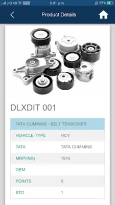 Delux Bearings android App screenshot 0